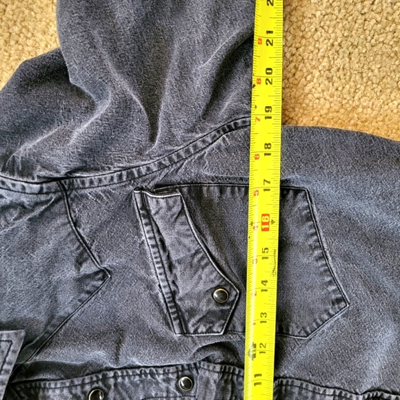 Taylor Stitch Gray Denim Shirt - Picture 6 of 9